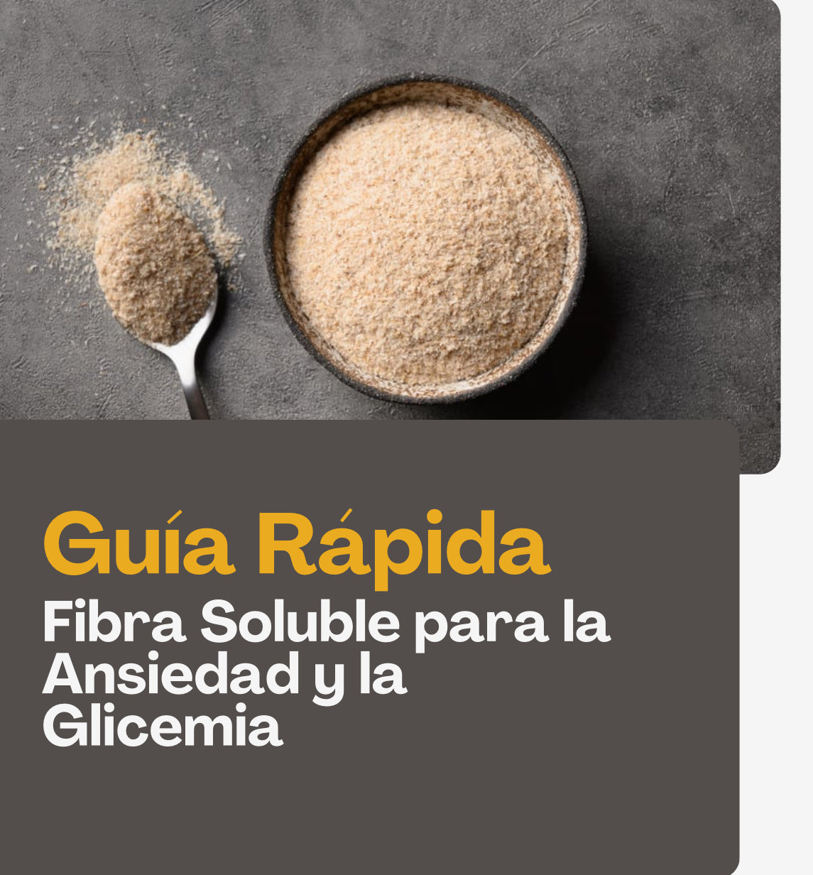 Guía Rápida: “Recetas con Fibra Soluble para Controlar Ansiedad y Glicemia”
